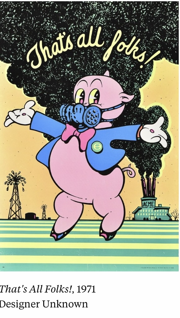 Porky Pig vintage poster 2